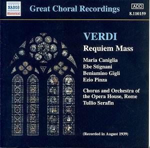 78RPM/SP Tullio SERAFIN Requiem Mass (Verdi) 其十一 / 其十二 JI96 VICTOR 12 /00500
