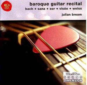 Baroque Guitar Recital Bream PS Classical CD Reviews Apr 2003