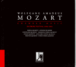 Mozart Chamber Music Salzburg Festivals 1956-91[GPJ]: Classical CD