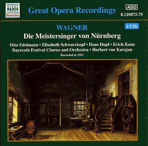 Richard WAGNER - Die Meistersinger von Nürnberg [RH]: Classical CD