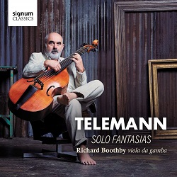 Georg Philipp Telemann Gamba Fantasias - Signum SIGCD544 [BW