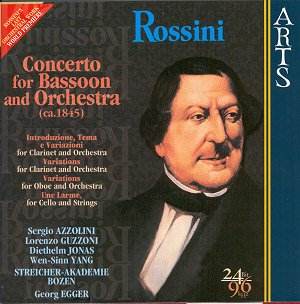 Rossini Bassoon concertos [RH]: Classical CD Reviews- Dec 2002 MusicWeb(UK)